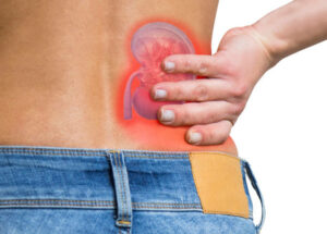 There may be a chance that you have kidney stones.